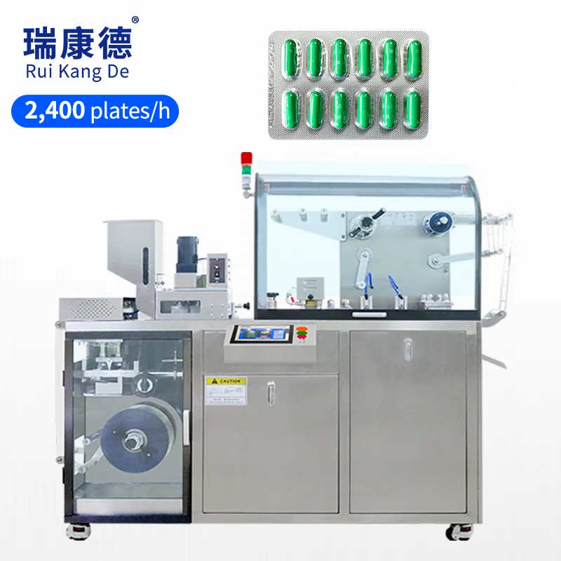 China Automatic Multi Functional Plate Type Capsule Alu Pvc Blister Packing Sealing Machine For Sale