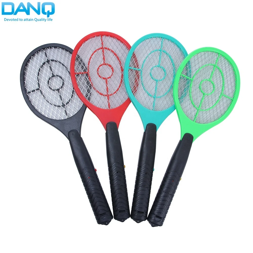 BS03 AA Battery Operated Electronic Mosquito Bat Bug Zapper Fly Swatter with CE&RoHS