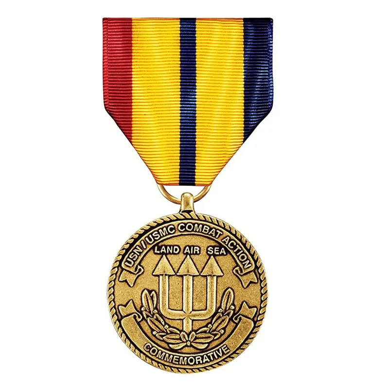 Оптовая продажа с фабрики недорогой медальон награды на заказ для нас Honor короткой лентой