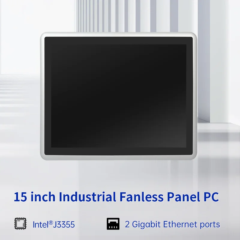 15 inch waterproof all in one touch embedded IP65 industrial fanless tablet pc