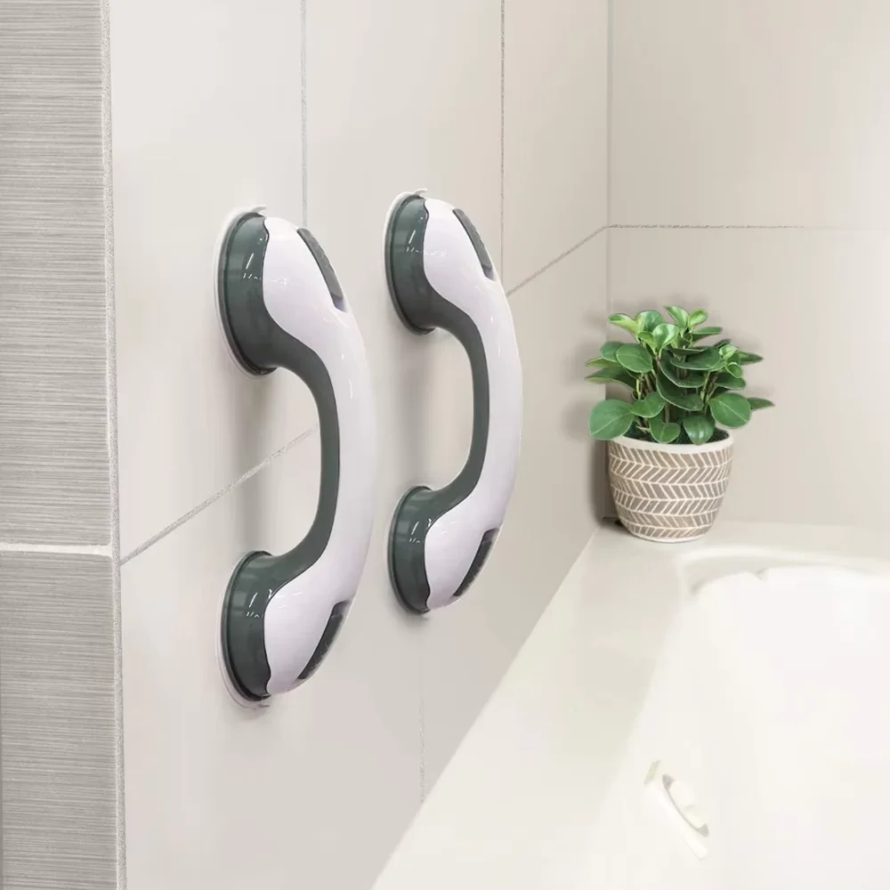 Shower Safety Door Handle Toilet Bathroom Suction  Grab Bar Anti Slip For Elderly Safety  Bathtub Grab Bars