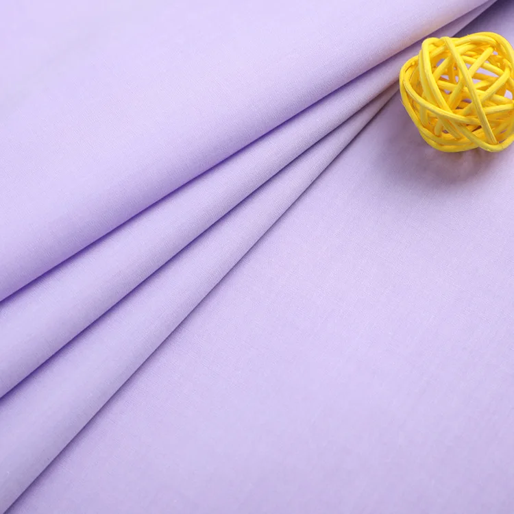 High Density Cloth Material Fabric Textile 100% Cotton Poplin Fabric For Shirt