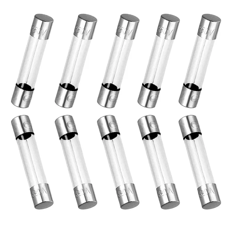 IEC Glass Fuses 5x20mm Automotive electronic glass tube electronic fuses