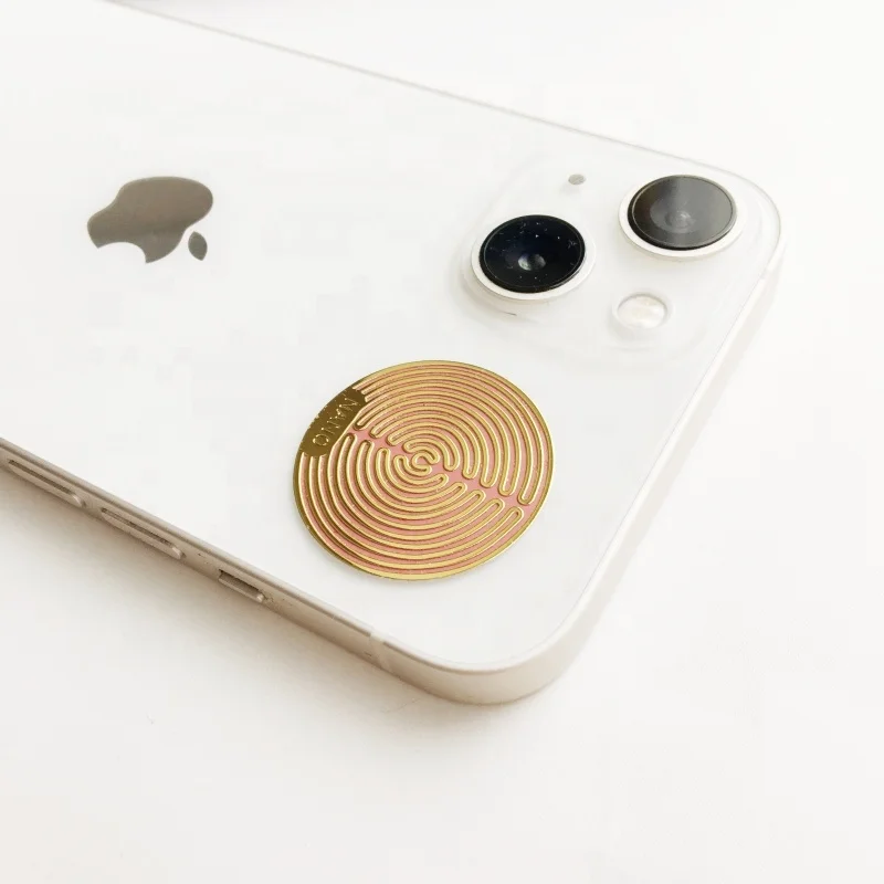 The best-selling 5G EMF 24k gold-plated coil and radiation resistant phone sticker for laptops/phones
