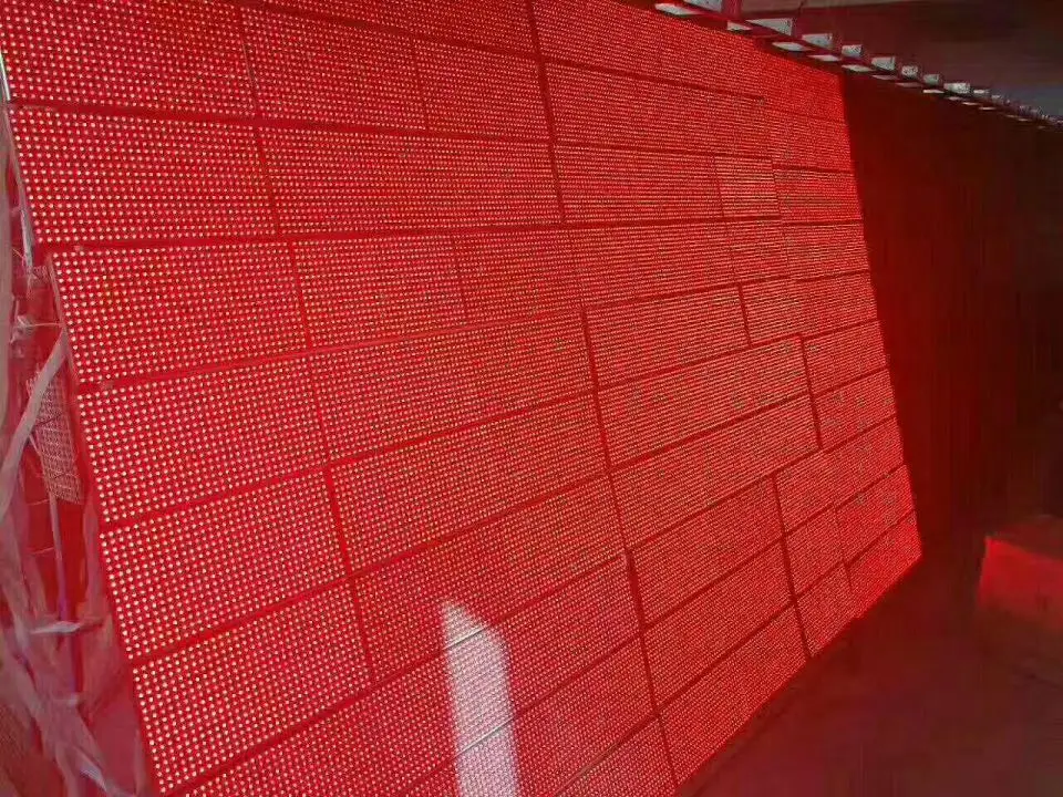 Digital Poster 320*160 mm Good Quality Single Red Display Outdoor LED Module