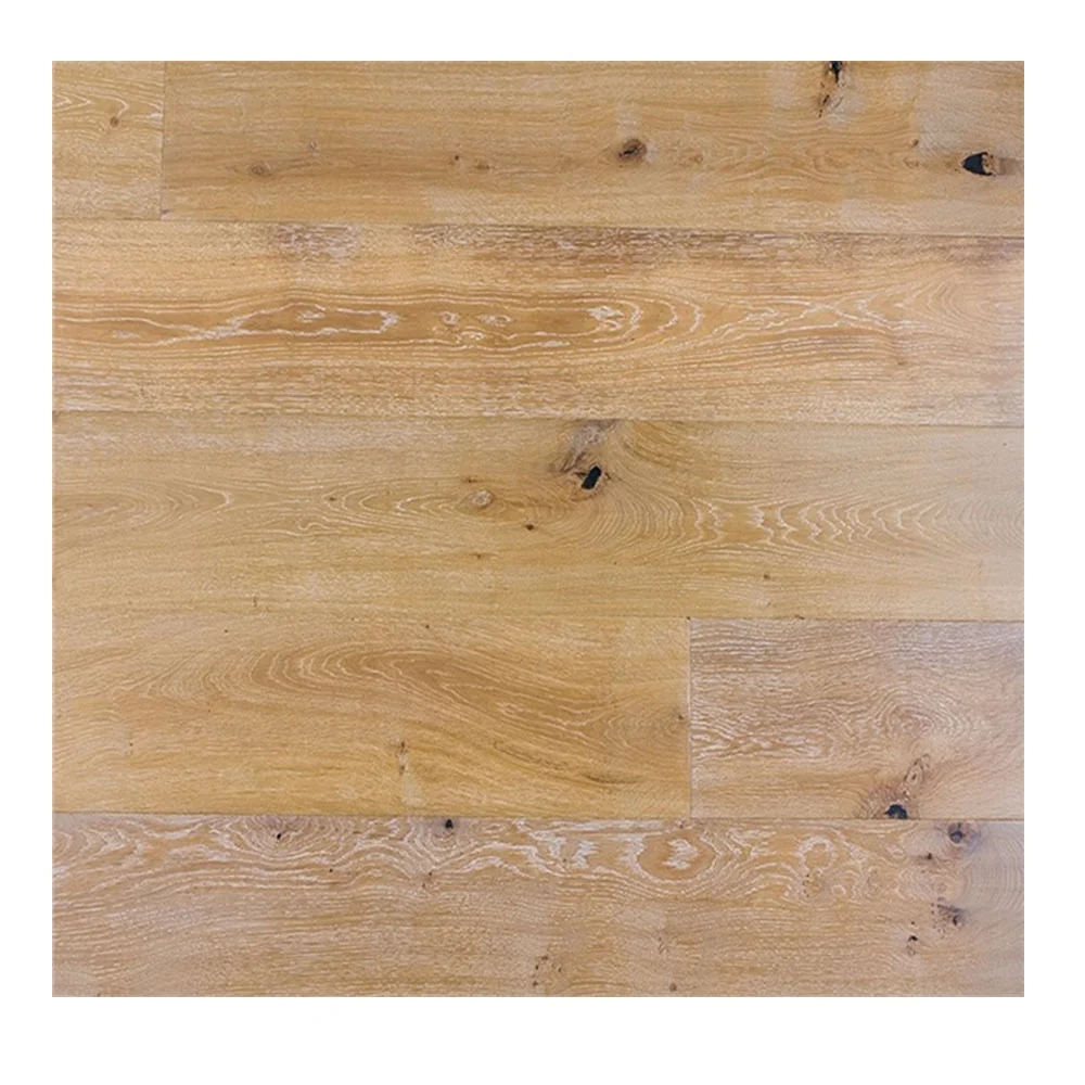 Smoked Oak Wide Planks Luxury Floor Engineered Hardwood Flooring