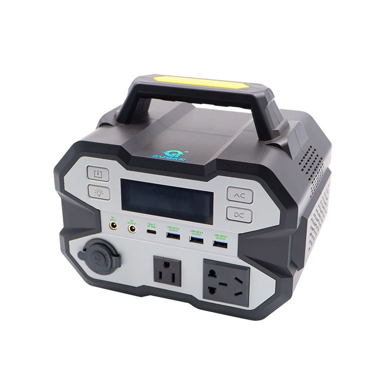 Backup Lithium Battery 300W Pure Sine Wave AC Outlet Solar Generator Outdoors Camping Travel Emergency Portable Power Station