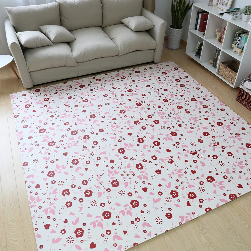 30cm 60cm thickness 1.2cm waterproof baby play floor tatami eva foam Color printed puzzle mat for kids soft eva