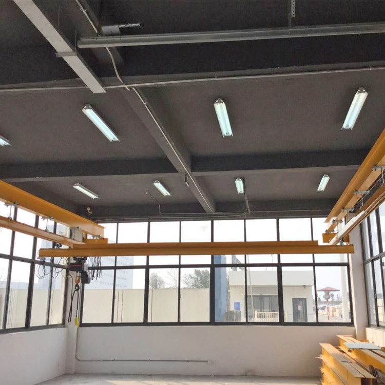 Профессиональный передовой дизайн kbk 100 кг легкий кран мостовой