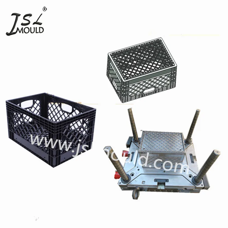 Quality Mold Factory Manufacturer Experienced Professional Injection Plastic 24 Quart Milk Crate Mould