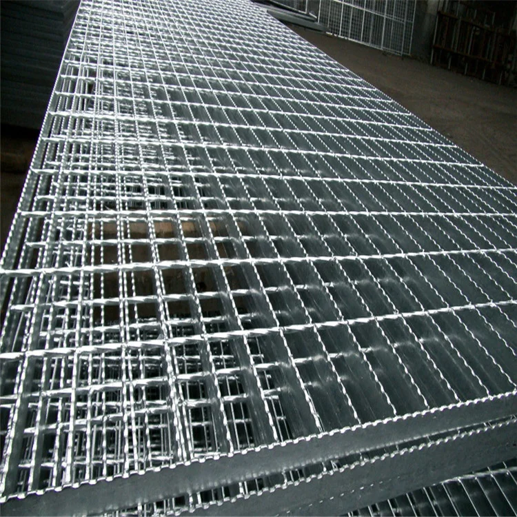 
2021 hot sale teeth serrated galvanized steel grate bar for floor 