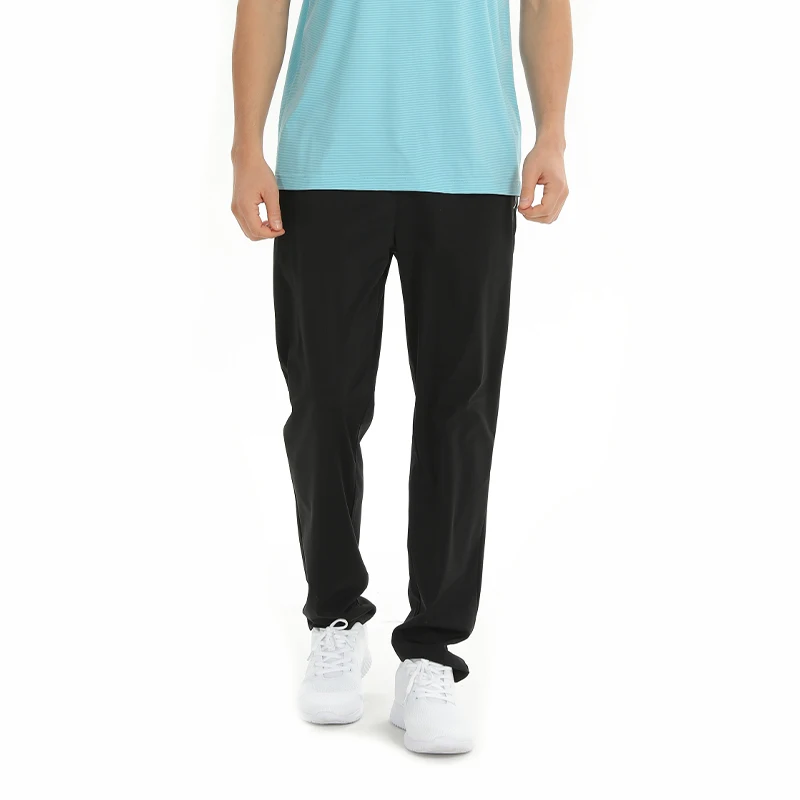 Спортивные Повседневные ледяные брюки премиум-класса, 60% хлопок, 35% полиэстер, 5% спандекс, на заказ, мужские весенне-осенние уличные штаны для бега в тренажерном зале