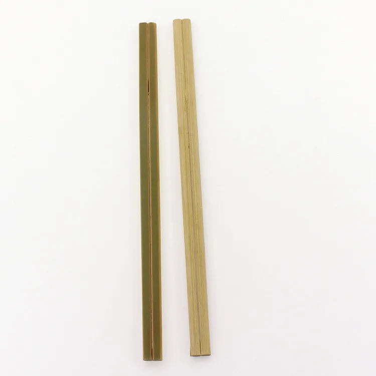 Wrap Sanitary Brand Carbonised Bamboo Disposable Chopstick In China