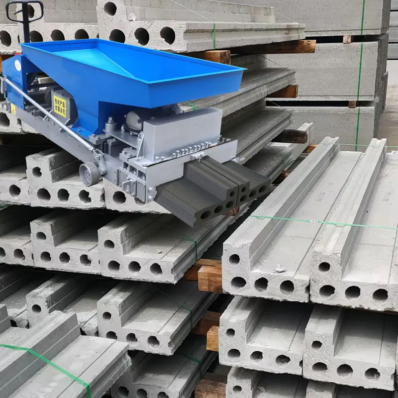 T&L Special-Shape precast wall panel extrusion machine for interior and exterior wall panel corner installation