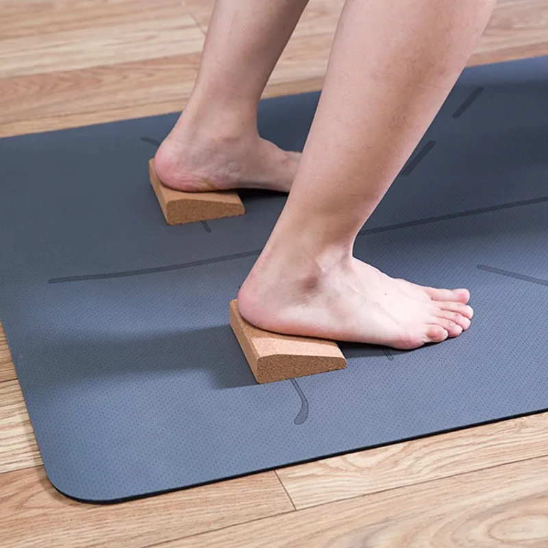 
nature cork yoga wedge block yoga brick 