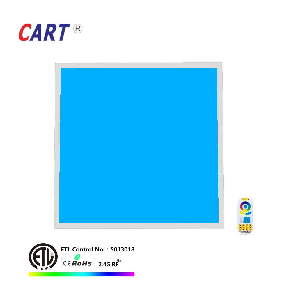 high lumens usa rgbcw panel led light 2*2