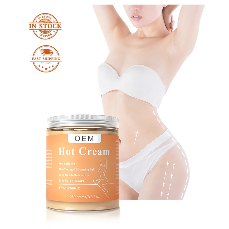 Private Label Weight Loss Body Belly Burn Fat Burning Shaping Waist Hot Slimming Cellulite Slim Cream
