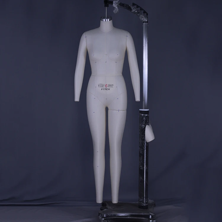 Missy 10 dummy mannequin dress form tailor full body measurements three-dimensional cutying model
