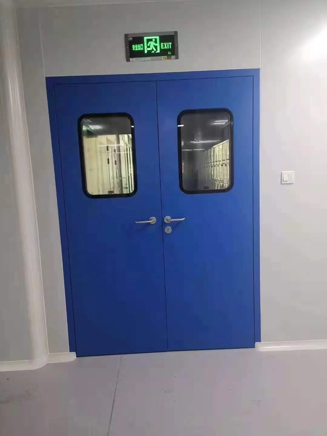 Bulk order good price high quality Metal laboratory door clean room swing doors for hospital