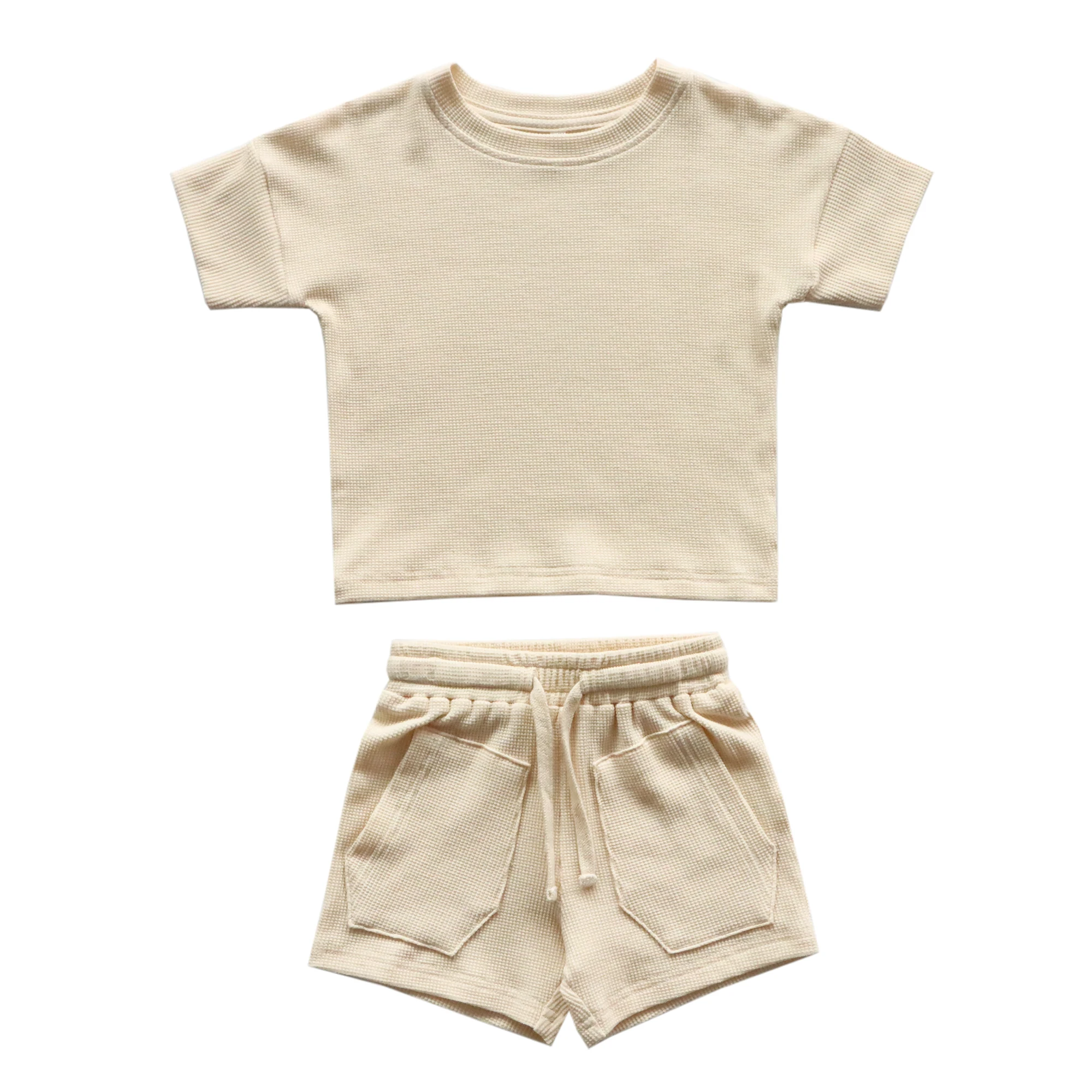 2023 Summer Style Baby Clothes Sets Wholesale T-shirt &Shorts Toddle Clothing Sets Kids Out Wear