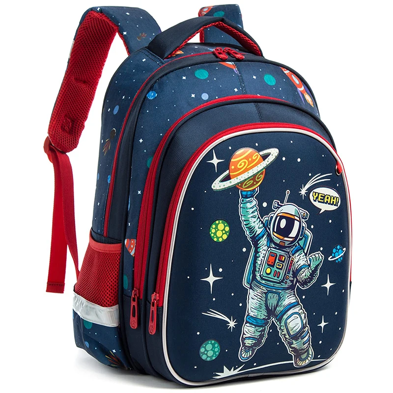 Jasminestar New Design Boys Children Primary Bags Boy Cartoon Kids School Bag Kid Primary School Backpack