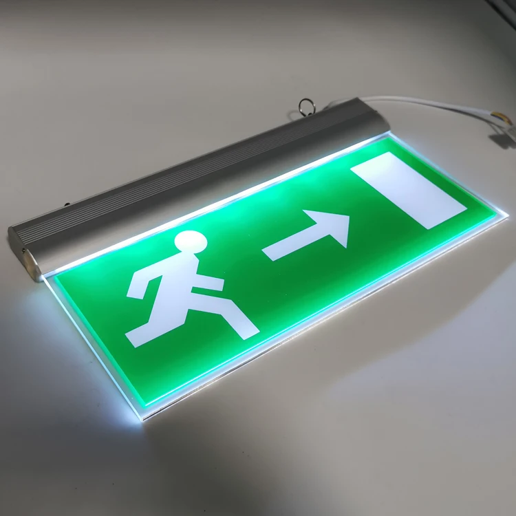 
Ceiling Recessed Mounted LED Emergency Light fire exit sign light 