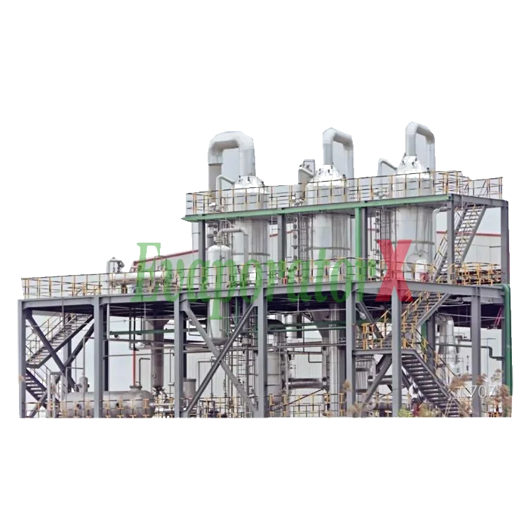 Crystallization Evaporator For Sugar Refinery Syrup Refining System Equipment