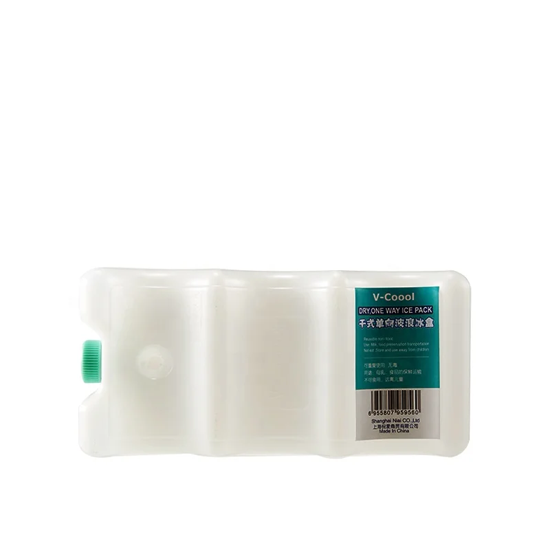
V-Coool Dry Reusable ice brick pack without GEL for cooler bag and brest milk storage 