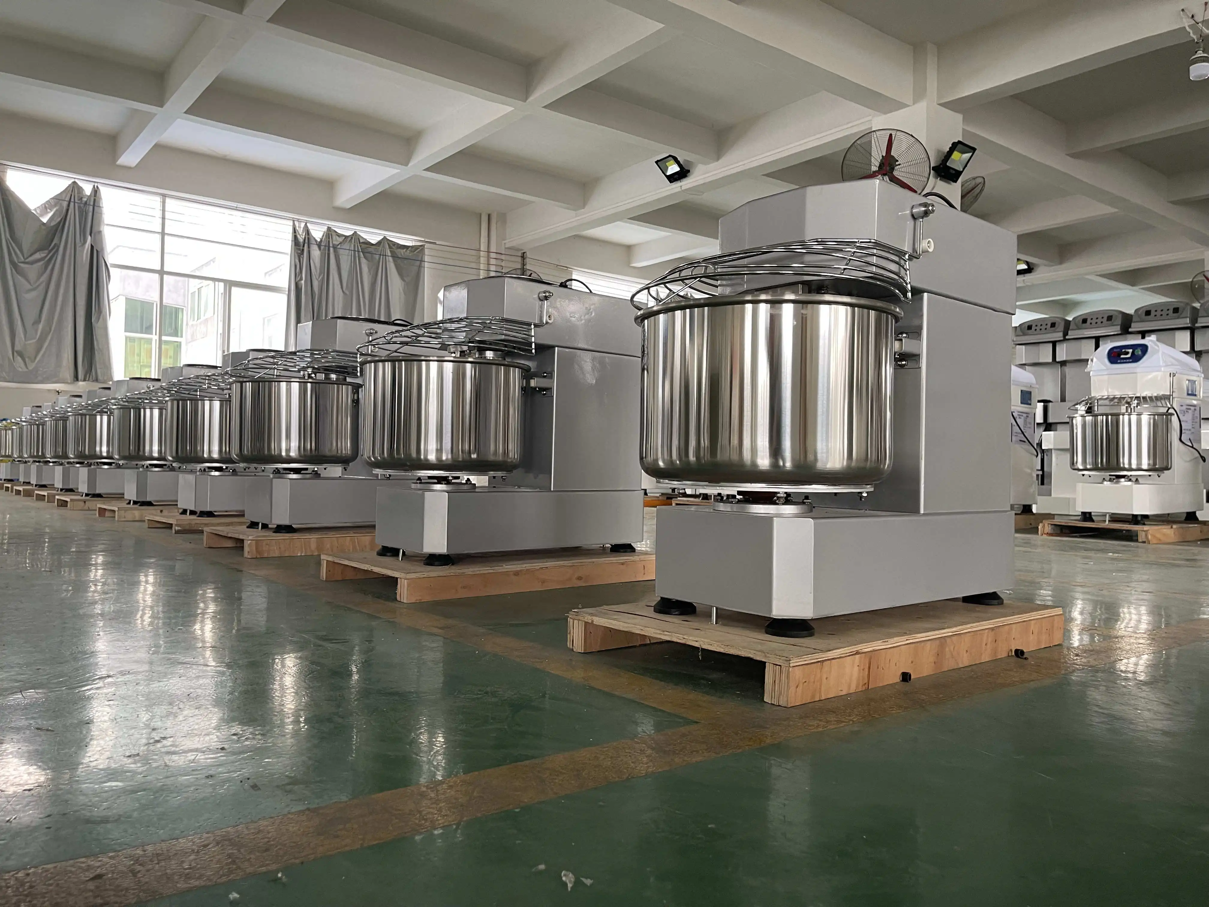 Sunrry Коммерческая спиральная тестомешалка 10L-260L чаша 4 кг-100 кг Макс для
