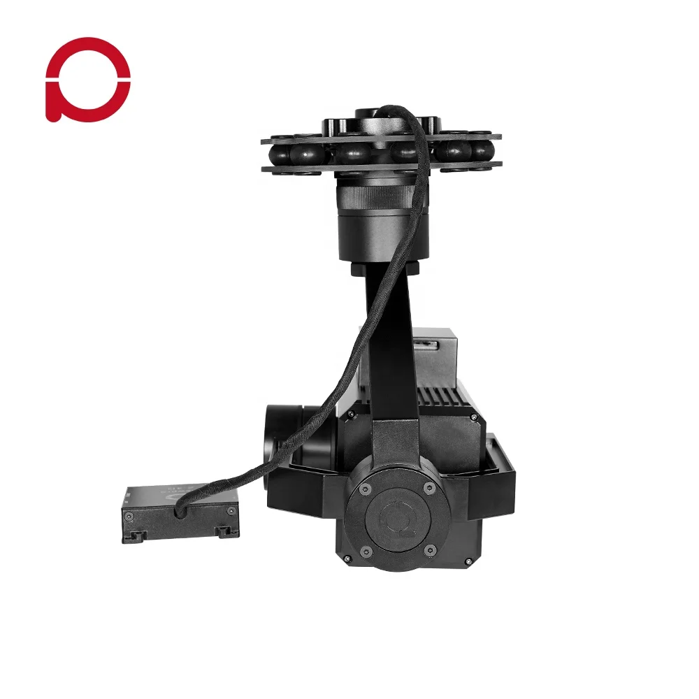Industrial drone aerial electro-optical gimbal 36x zoom 1080P HD starlight UAV  Camera with 3 axis gimbal stabilizer