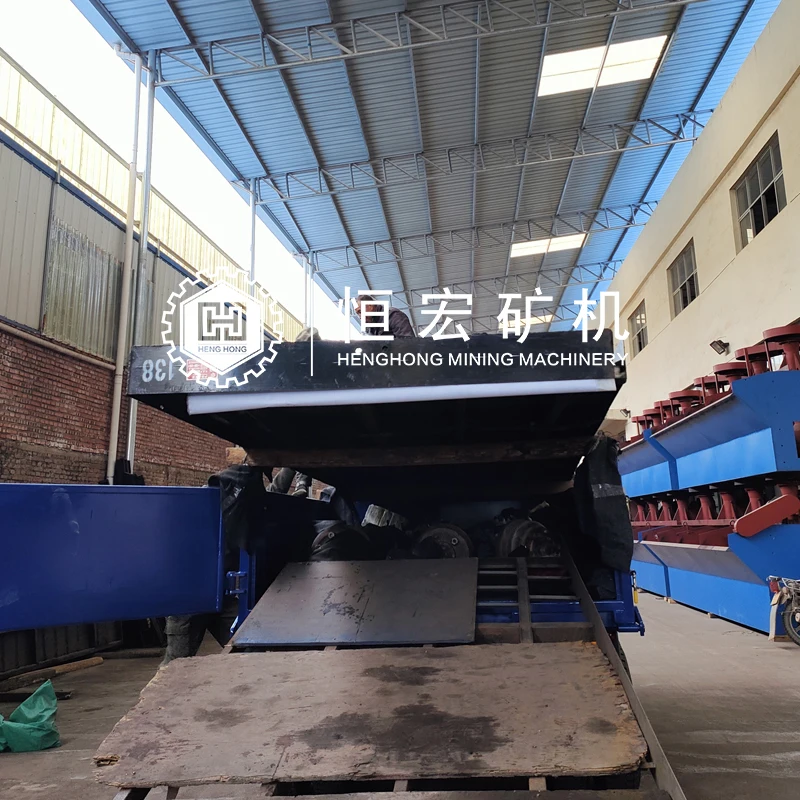 Long Working Life Gravity Separating Machine Fiberglass Tin Mineral Concentrator 1 2 Decks Gold Shaker Vibrating Mining Table