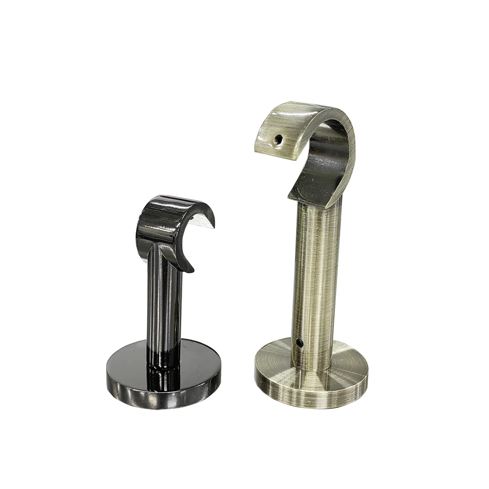 Modern Curtain Rod decor metal curtain bracket wall hanging ceiling bracket for square pole profile curtain bracket for track