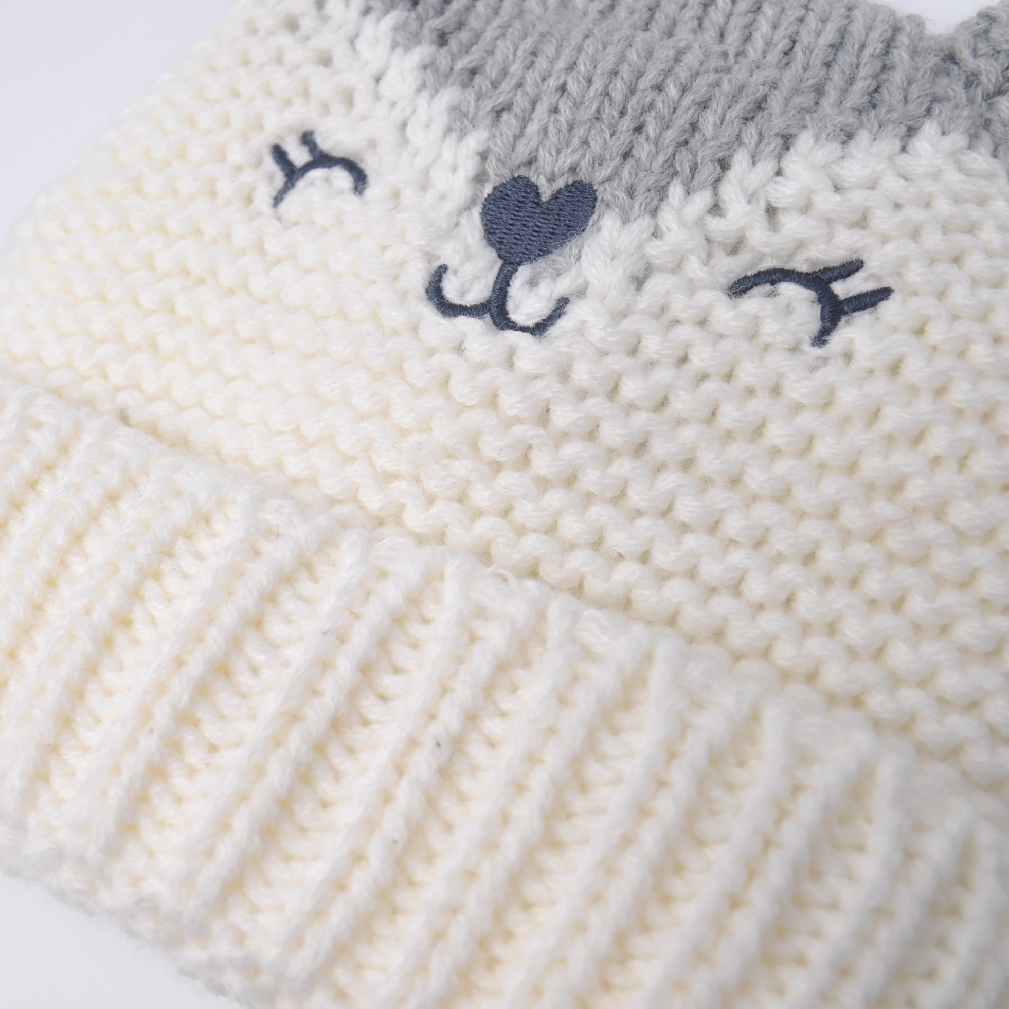 Зимняя теплая зимняя шапка для малышей вязаная шапка бини шапка детская шапка