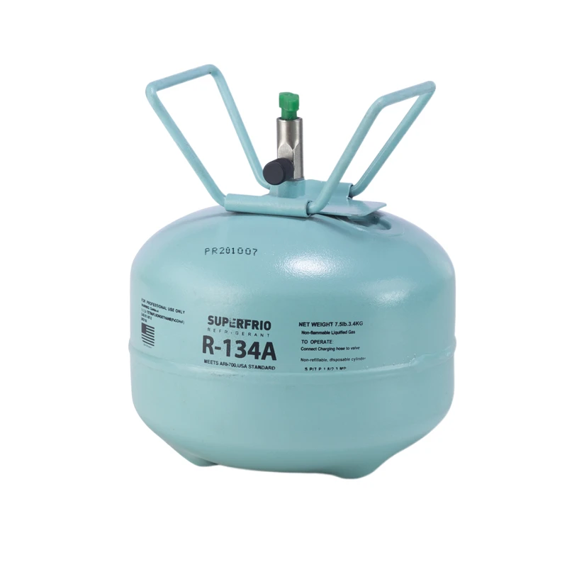 stocks 134a gas refrigerant r134a 30LB purity>99.99% r134a refrigerant gas