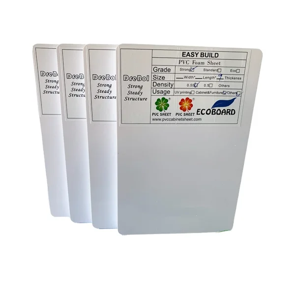Brown Ivory Black Grey color PVC foam sheet PVC Foam Board closed-cell for Furniture Cabinet Door 3mm 5mm 6mm 18mm