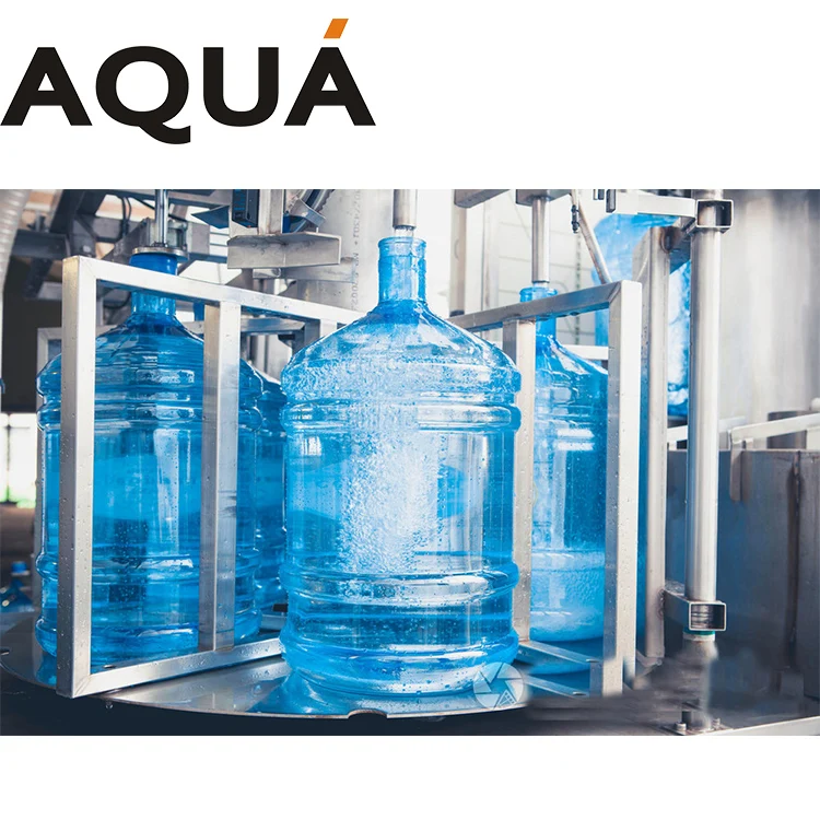 Linear Type 5 Gallon Water Filling Machine / 19L Bottled Water Filling Line