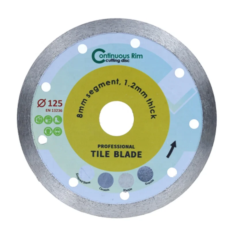 No chipping Diamond Saw Blade for Dekton Diamond Cutting Disc for Ceramic Tile Saw Blade