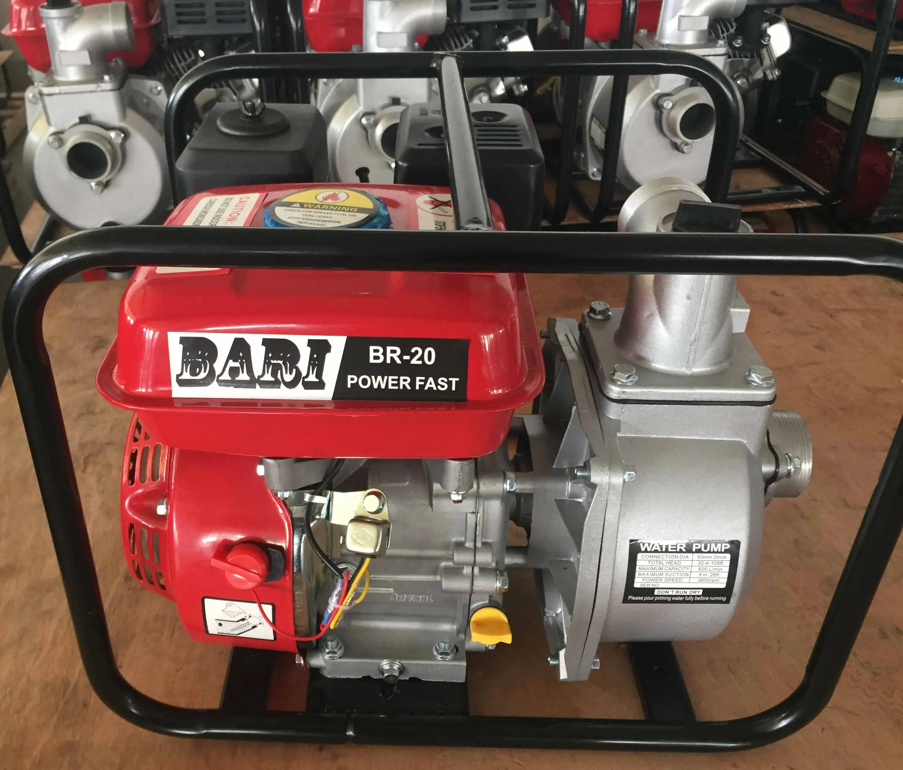 Powered by GX160 GP160 wp30 5.5hp water pump