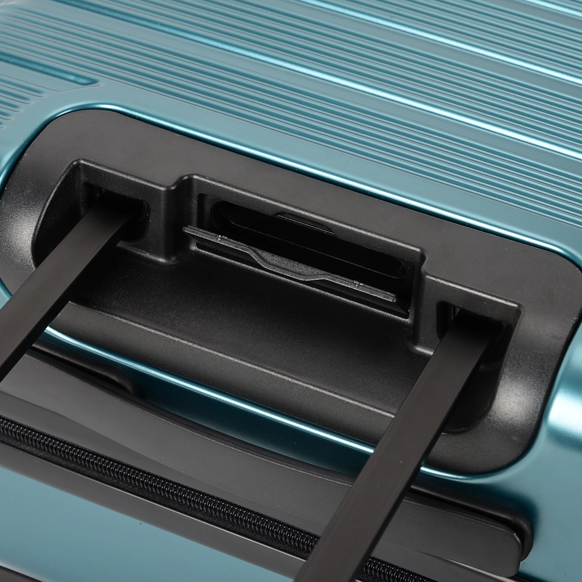 ABS Power Bank Storable Aluminium Trolley Luggage Bag Set