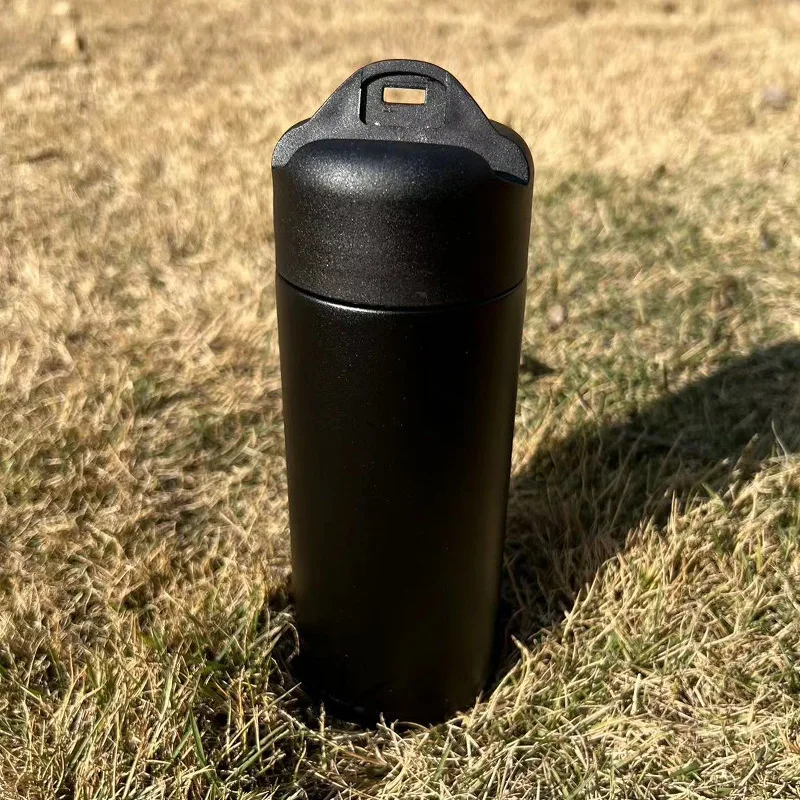 280ml 350ml stainless steel office water bottle with phone holder