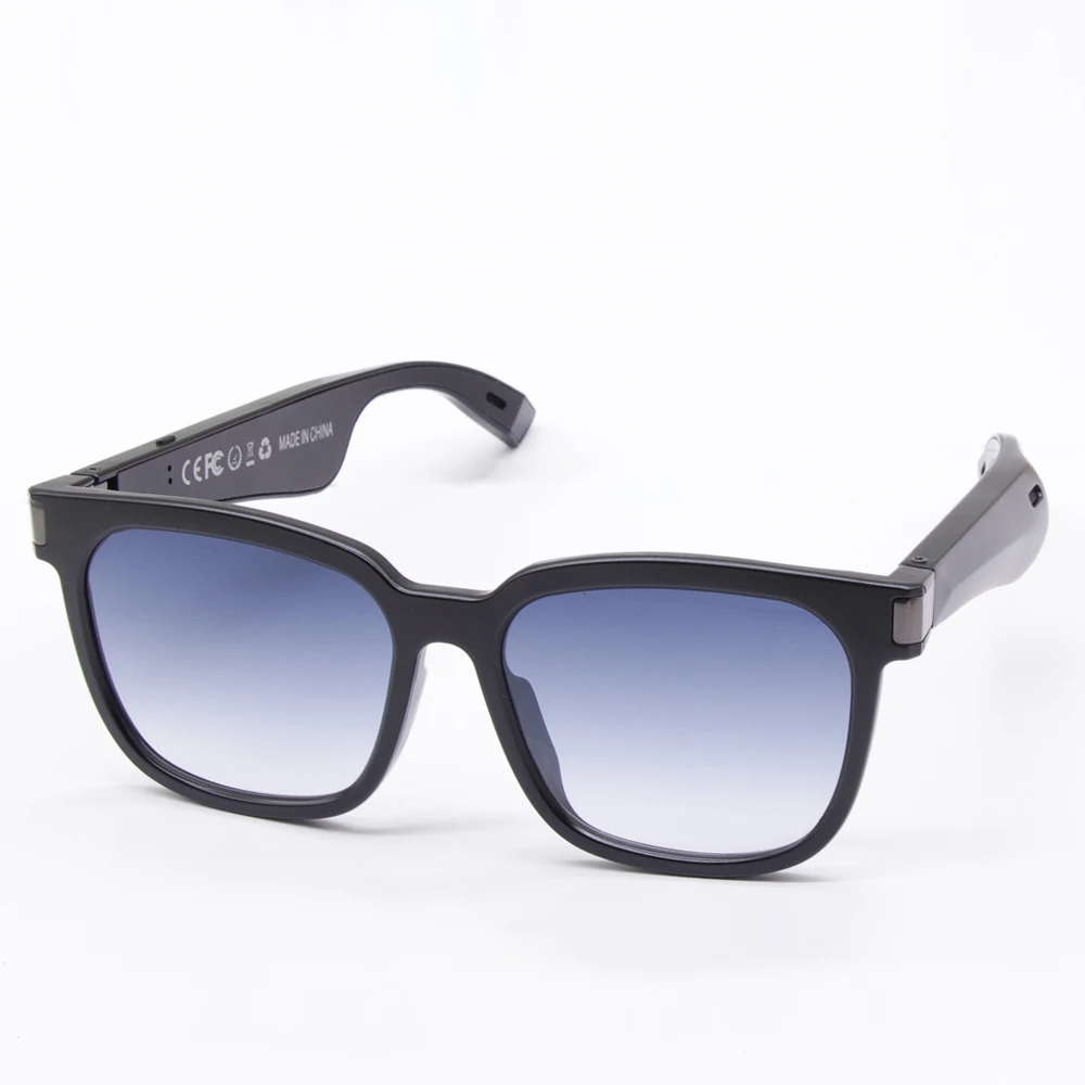 Смарт-Очки Беспроводные Bluetooth солнцезащитные очки с открытыми ушами музыка и звонки в режиме громкой связи, для мужчин и женщин, поляризованные линзы