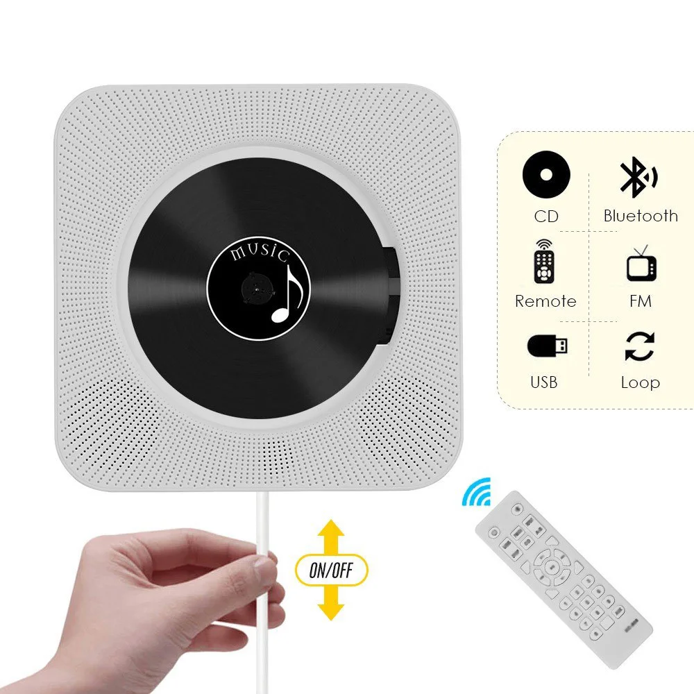 Hi-Fi детский портативный cd-плеер с
