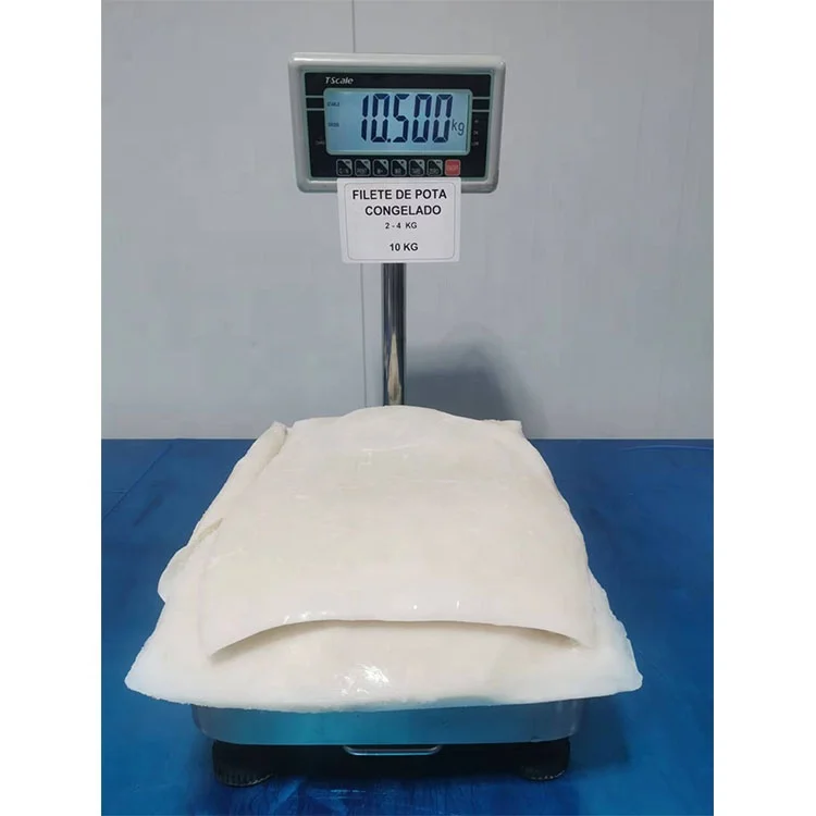 Fillet Giant Squid Peru Giant Squid Frozen Giant Squid Fillet