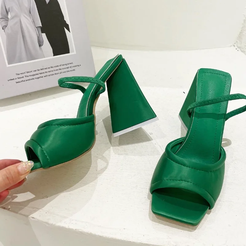 Не сужающийся книзу массивный со шнуровкой; Босоножки; Chaussures; Большие размеры, Дамская обувь с открытым носком; Ботильоны на резиновой подошве; Изящные резиновые сапоги с перекрестными ремешками на высоком каблуке для женщин