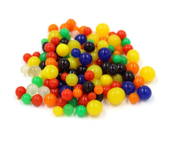 wholesale Colourful Water Crystal Mud Growing Balls Beads for Plants Flowers Vase Filler Home Party Potted Decoration