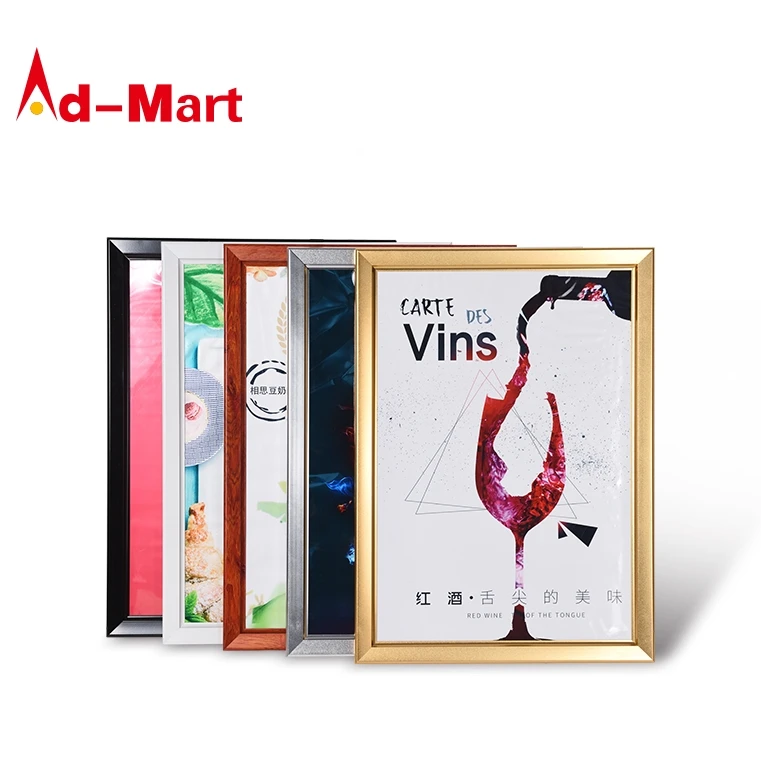 A0 A1 A2 A3 A4 Slim Snap Frame LED Light Box Movie Poster Frames Advertising Light Box for Poster Advertising