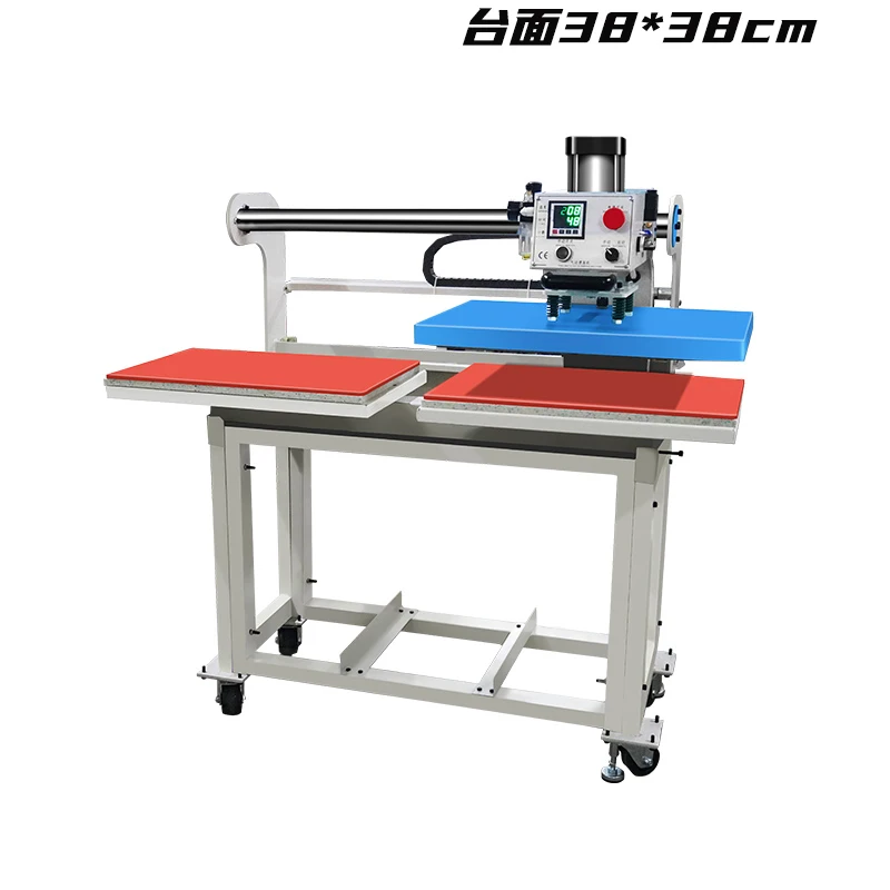 Newest durable 40x50cm Electric Double Station Termopressa Heat Press Machine for Sublimation Blank Heat Press Transfer