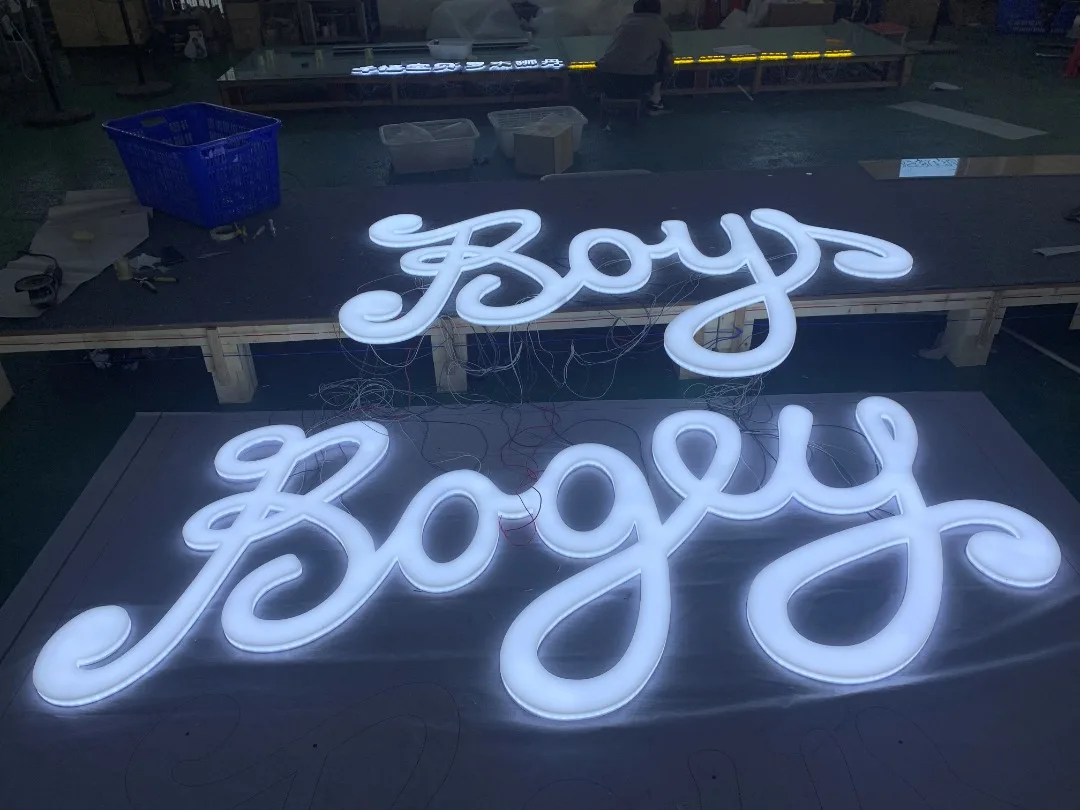 Xzr Customized Led Channel Letters Outdoor Store Signage 3d Acrylic Logo Letter Sign