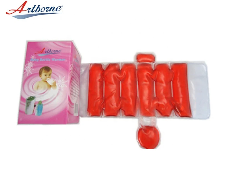 Warm Milk portable Reusable Heating Pack for travel outdoor used Baby milk Bottle Warmer click instant heat pads