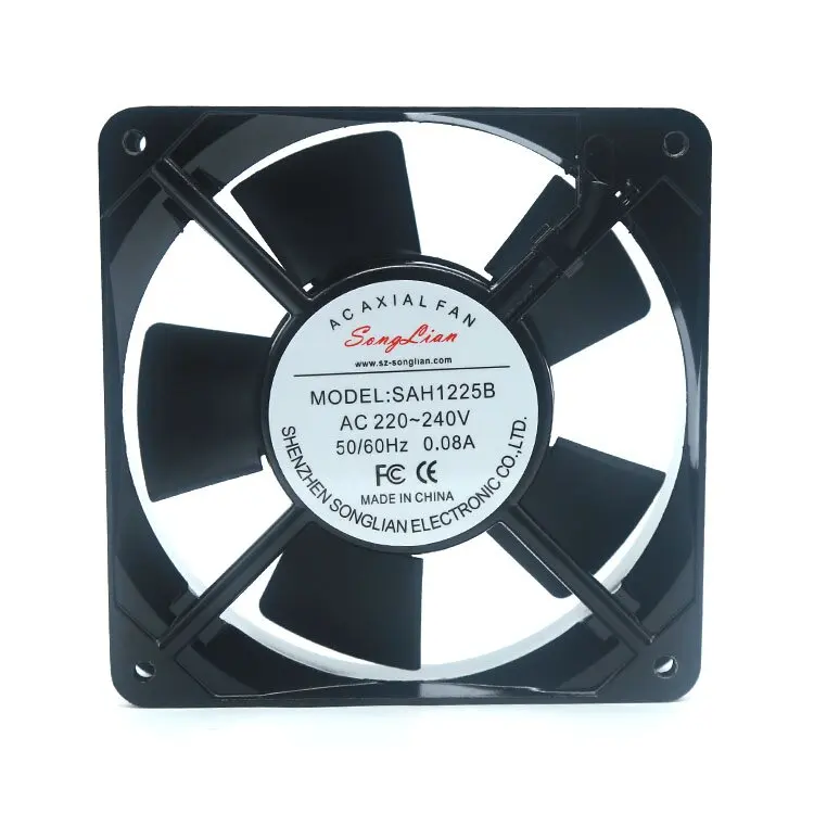 12025 Best Axial AC Fan with CE and ISO9001 Certificates Car CPU Refrigerator Cooling Fan 120mm
